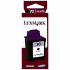 Cartouche d`encre originale Lexmark N� 70 noire, 600 pages pour Lexmark X63 compatible avec 12A1970E.
