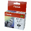 Cartouche d`encre originale Canon BCI-24BK noire pour Canon i450X compatible avec 6881A002.