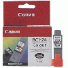 Cartouche d`encre originale Canon BCI-24BK tricolore pour Canon i450X compatible avec 6882A002.