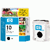 Reservoir d`encre original HP N� 10 noire, 69 ml. pour HP Business Inkjet 2600 compatible avec C4844AE.