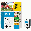 Cartouche d`encre originale HP N� 14 noire, 26 ml. pour HP OfficeJet D145 compatible avec C5011DE.