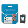 Cartouche d`encre originale HP N° 350 noire, 4.5 ml., 200 pages pour HP PhotoSmart C 4384 compatible avec CB335EE.