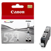 Cartouche d`encre originale Canon CLI-521BK noire, 9 ml pour Canon Pixma MP 560 compatible avec 2933B001.