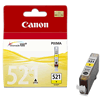 Cartouche d`encre originale Canon CLI-521Y jaune, 9 ml. pour Canon Pixma MP 640 compatible avec 2936B001.
