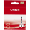 Cartouche d`encre originale Canon CLI-8R rouge, 13 ml. pour Canon Pixma MP 970 compatible avec 0626B001.