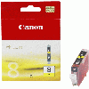 Cartouche d`encre originale Canon CLI-8Y jaune, 13 ml. pour Canon Pixma IP 3500 compatible avec 0623B001.