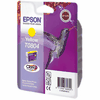 Cartouche d`encre originale Epson jaune, 7.4 ml. pour Epson Stylus Photo PX 720 WD compatible avec T080440.
