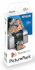 Cartouche d`encre originale Epson, 50 ml.  +  100 feuille papier de photo pour Epson Picturemate compatible avec T557040.