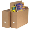 Boîte d archivage enramé, recyclé, brun, 5 pièces 325mmx270mm pour vos expéditions