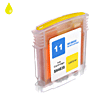 Cartouche d`encre compatible jaune, 28 ml pour HP Business Inkjet 3000 dtn compatible avec N°11 (C4838AE).