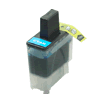 Cartouche d`encre compatible cyan, 12 ml pour Brother MFC 615 CL compatible avec LC-900C.
