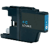 Cartouche d`encre compatible cyan, grande capacité 9.6 ml pour Brother DCP J 725 W compatible avec LC-1240C.