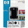 Cartouche d`encre originale HP No 363 noire, 6 ml. pour HP PhotoSmart C 5170 compatible avec C8721EE.