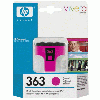 Cartouche d`encre originale HP No 363 magenta, 3.5 ml. pour HP PhotoSmart C 6160 compatible avec C8772EE.