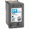 Cartouche d`encre originale HP N° 21 noire, 5 ml. pour HP OfficeJet 4638 compatible avec C9351A.