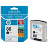 Cartouche d`encre originale HP N° 88 noire, 820 pages pour HP OfficeJet Pro L 7580 compatible avec C9385.