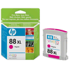 Cartouche d`encre originale HP N°88XL magenta, 1200 pages pour HP OfficeJet Pro L 7555 compatible avec C9392AE.