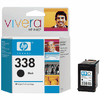 2 x Cartouche d`encre originale HP N° 338 noire, 2 x 11 ml. pour HP PSC 1610 compatible avec CB331EE.