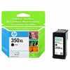 Cartouche d`encre originale HP N° 350XL noire, 25 ml., 1000 pages pour HP PhotoSmart C 4250 compatible avec CB336EE.