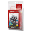 Cartouches d`encre originales Canon Bundle CLI-521 CMY pour Canon Pixma IP 3600 compatible avec 2934B010.