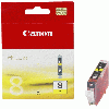 Cartouche d`encre originale Canon CLI-8Y jaune, 13 ml. pour Canon Pixma MP 520 X compatible avec 0623B001.