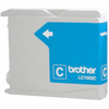 Cartouche d`encre originale Brother cyan, 400 pages pour Brother DCP 680 CN compatible avec LC-1000C.