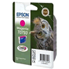 Cartouche d`encre originale Epson magenta T0793, 470 pages pour Epson Stylus Photo PX 720 WD compatible avec T079340.