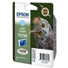 Cartouche d`encre originale Epson photo cyan T0795, 470 pages pour Epson Stylus Photo PX 720 WD compatible avec T079540.