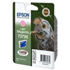 Cartouche d`encre originale Epson photo magenta T0796, 470 pages pour Epson Stylus Photo PX 720 WD compatible avec T079640.