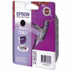 Cartouche d`encre originale Epson noire, 7.4 ml. pour Epson Photo PX650 compatible avec T080140.