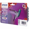 Pack 6 Cartouches d`encre originales Epson pour Epson Stylus Photo PX 720 WD compatible avec T080740.